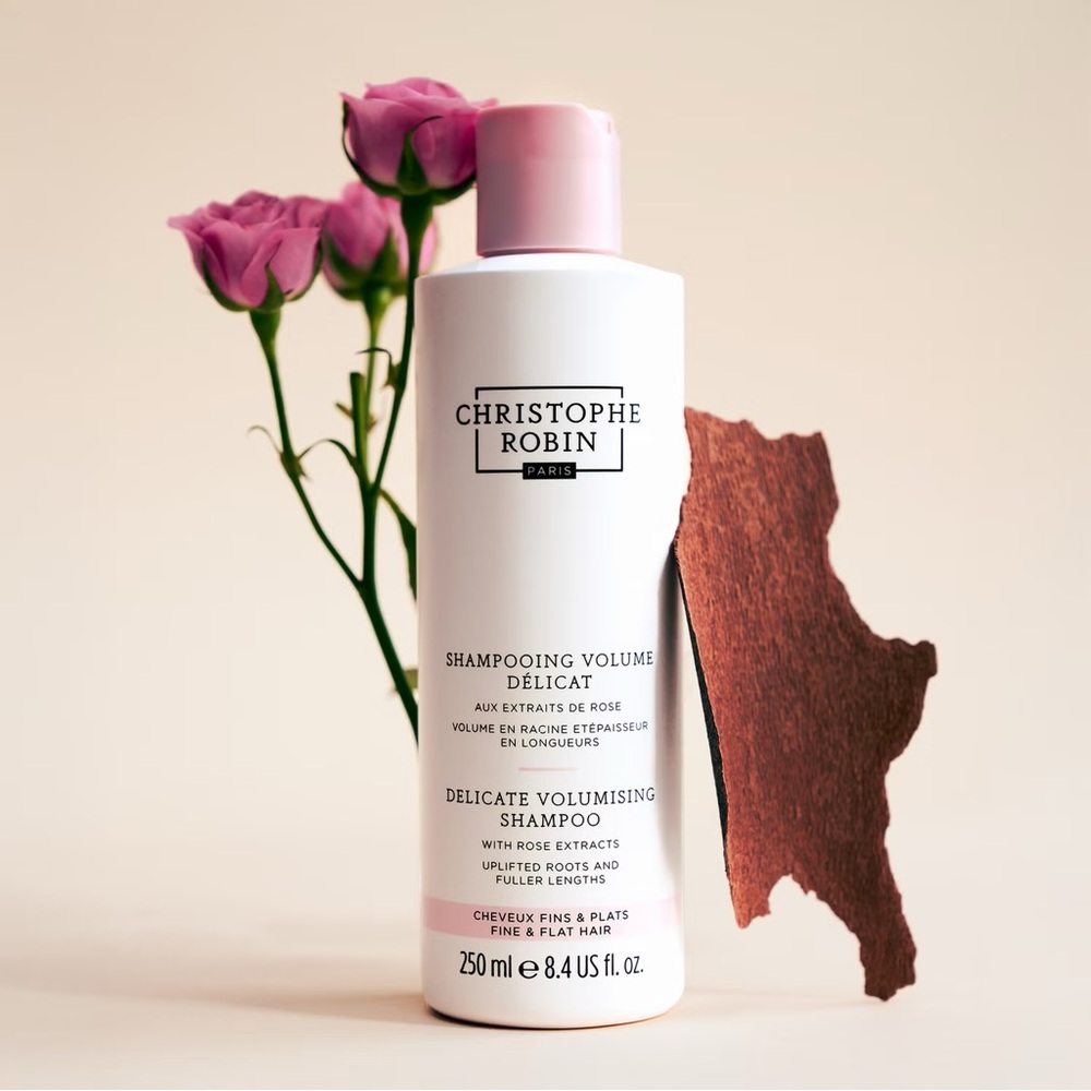 Christophe Robin Delicate Volumising Shampoo with Rose Extracts